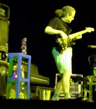 Rick at the Bass Looping Festival 2001